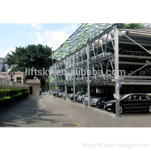Multi-Lift and Slide Parking System / puzzle